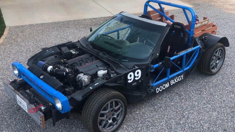 You Can Buy This Stripped-Out C5 Corvette ‘Doom Buggy’