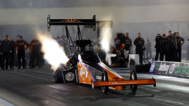 NHRA Top Fuel Dragster Blows Past 300 MPH in 1/8-Mile, Sets All-Time Record