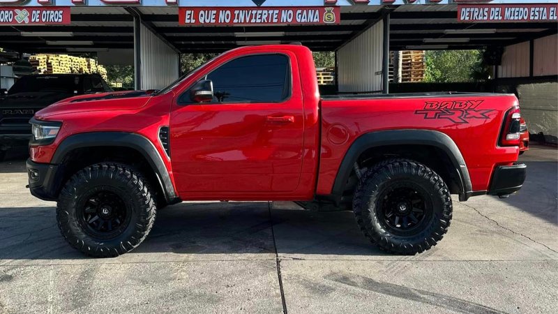 Single-Cab, Short-Bed Ram TRX Is Like a Photoshop Brought to Life