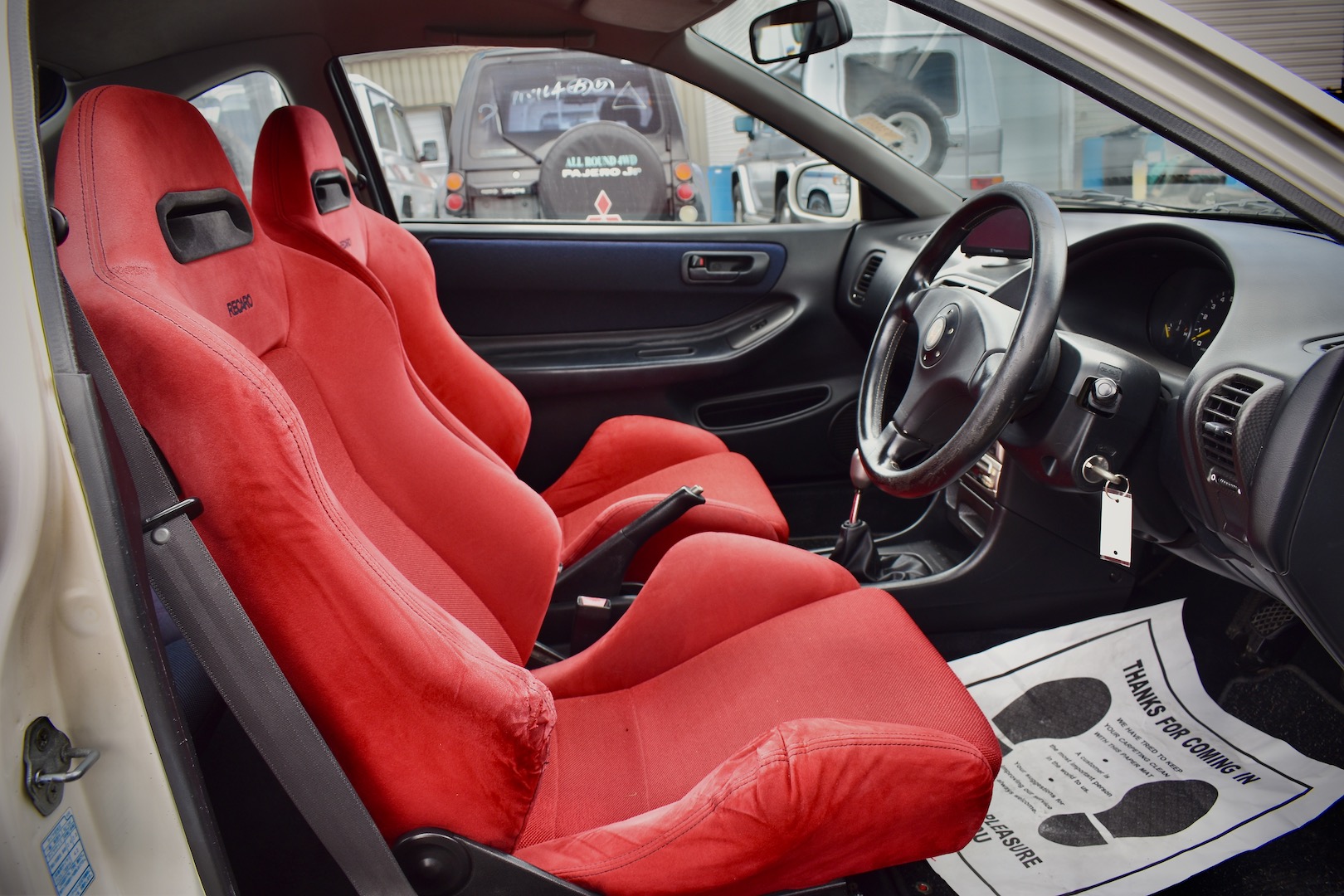 1996 Honda Integra Type R interior