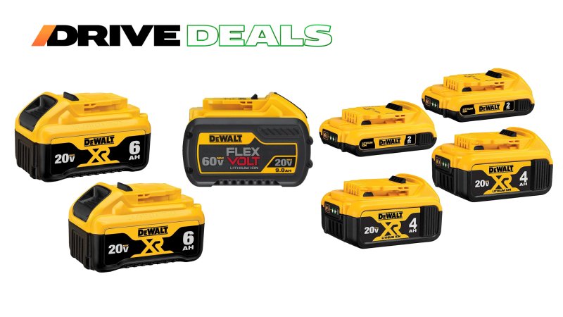 A Ton of DeWalt Batteries Are On Sale This Prime Day