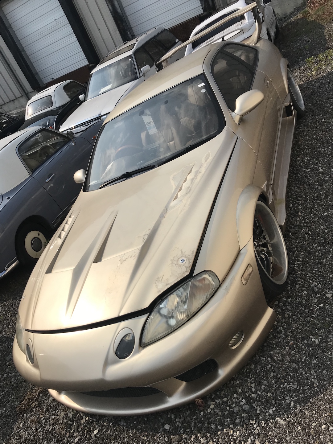 a modified Toyota Soarer