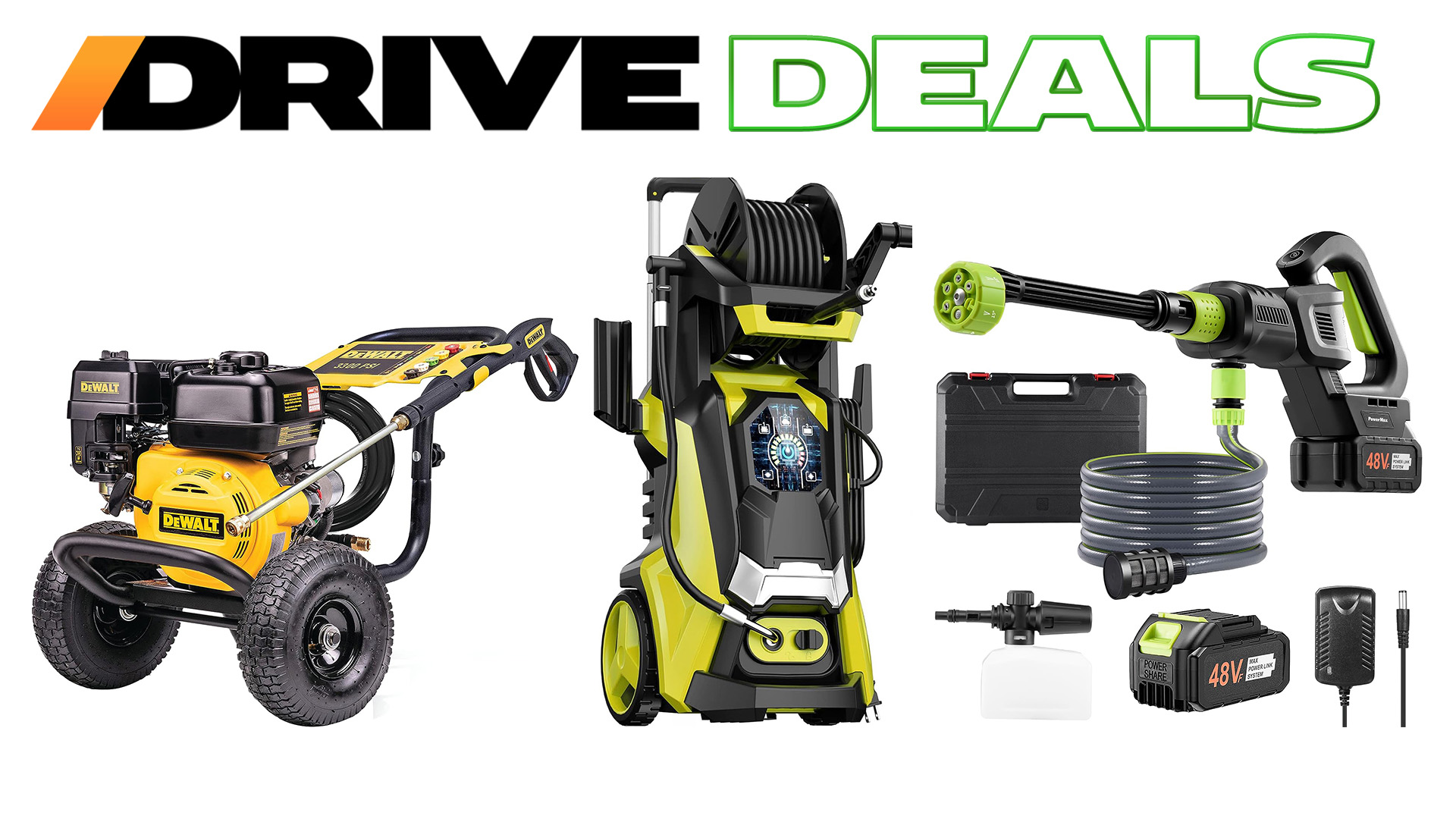 Pressure washers are on sale for Prime Day