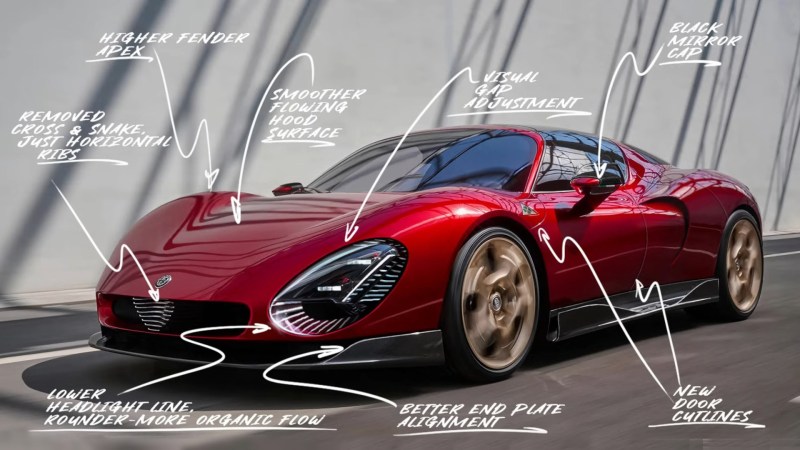 Here’s How an Influential Car Designer Would Fix the Alfa Romeo 33 Stradale