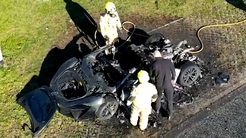 McLaren Artura Burns to a Crisp During Test Drive