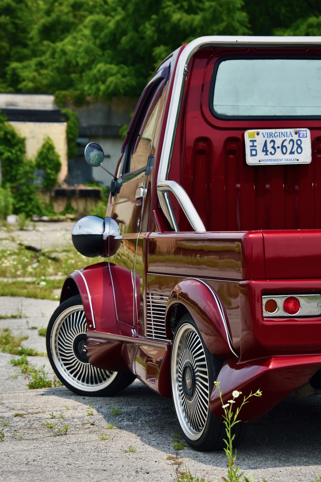 1996 Daihatsu Midget II side profile