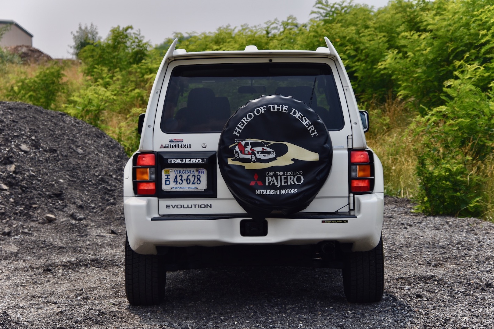 1997 Mitsubishi Pajero Evolution rear