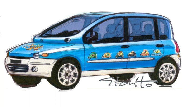 Fiat Is Making a New One-of-One Multipla and It Looks Pretty Much How You’d Think