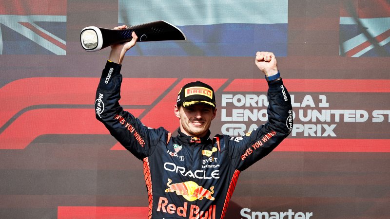 Verstappen Holds Off Hamilton for F1 US GP Win