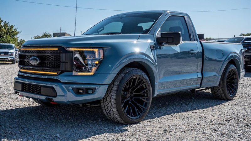 Dealer Builds Widebody 2023 Ford F-150 Single Cab Street Truck Ford Won’t