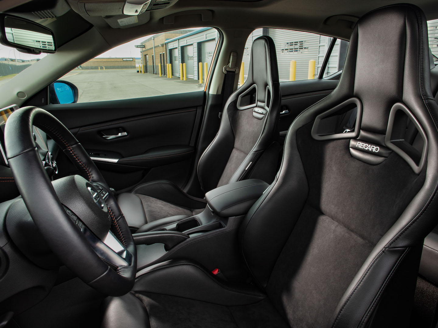 Nissan Sentra DET Concept Recaro bucket seats