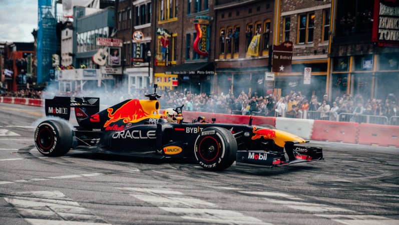 Modifying a Red Bull F1 Car Into a Drift Machine Is Way Harder Than It Sounds