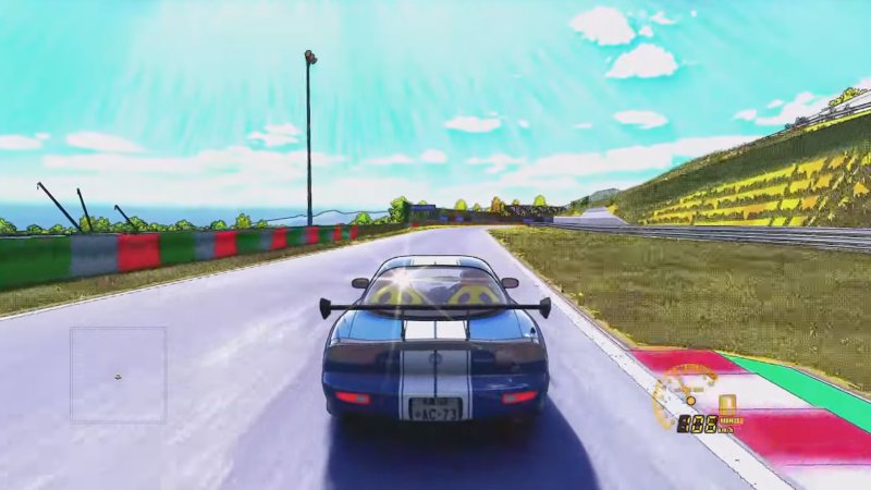 Someone Turned Assetto Corsa Into a Cel-Shaded Anime Wonderland