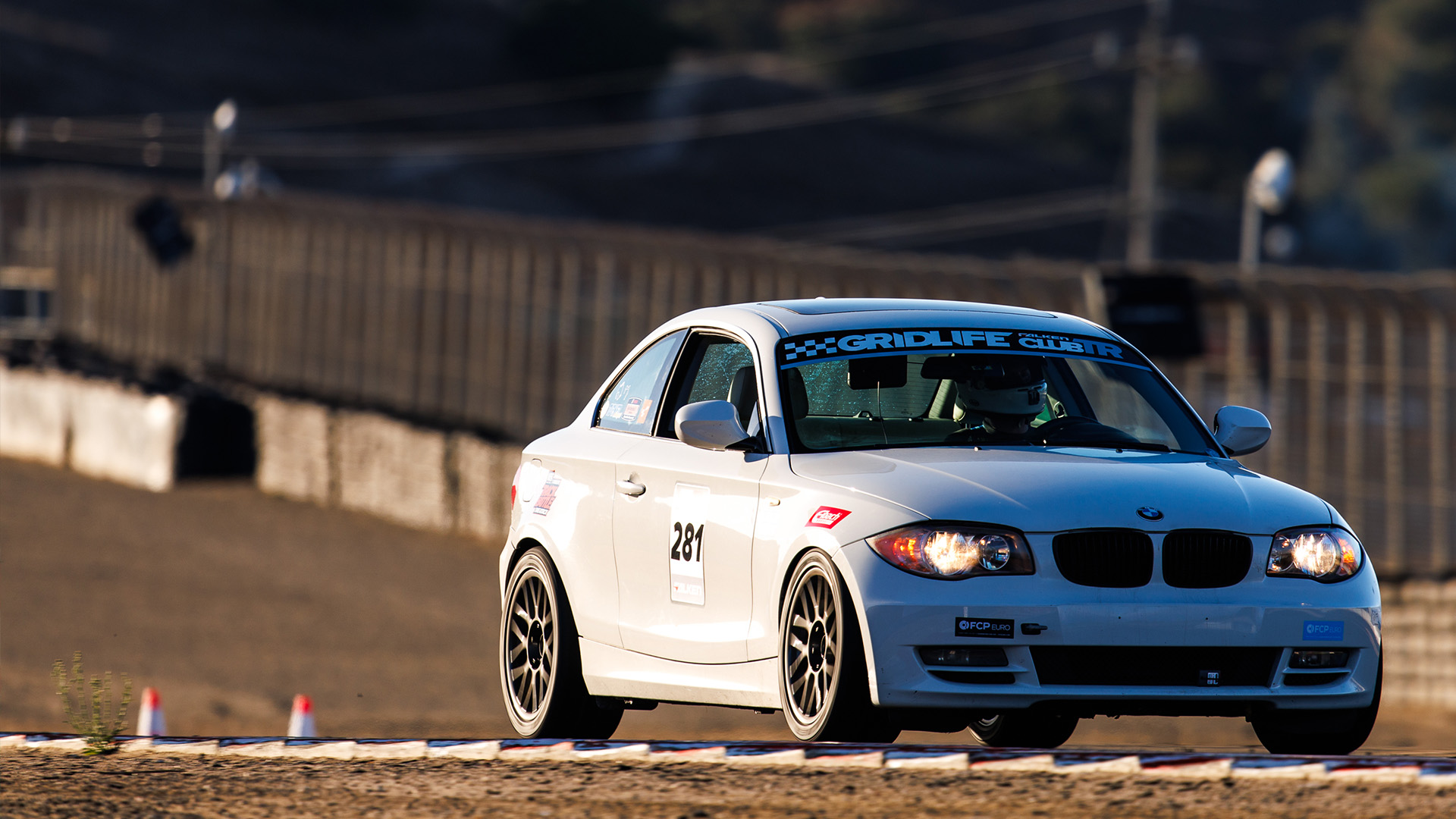 E82 BMW 128i on Laguna Seca