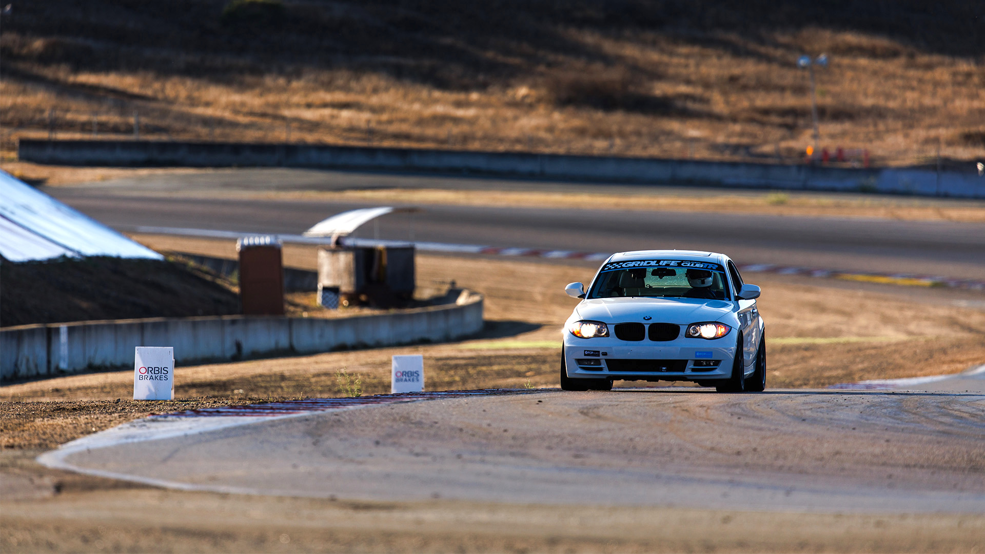 E82 BMW 128i on Laguna Seca