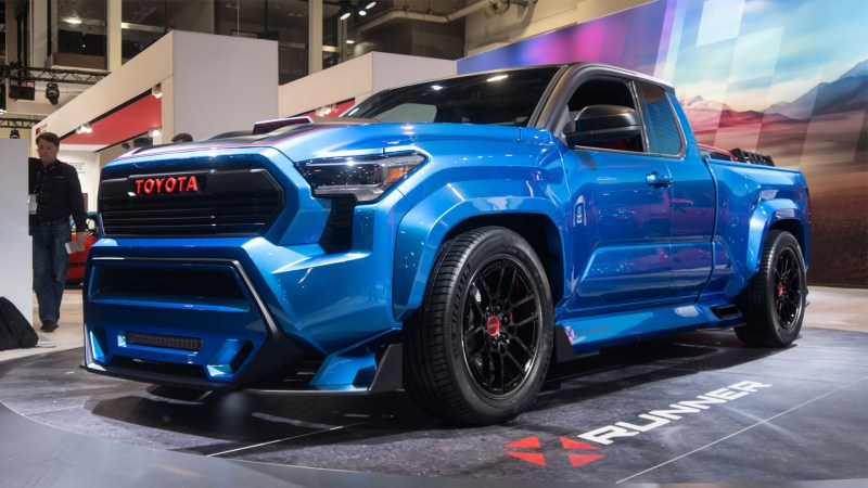 Slammed Toyota Tacoma X-Runner Concept With Twin-Turbo V6 Is One We’ll Remember
