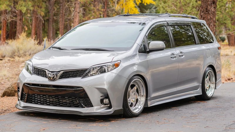 Supercharged 2012 Toyota Sienna minivan