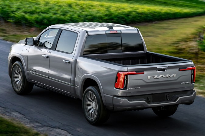 Why the Ram 1500 Ramcharger Electric Pickup Has a V6 Range Extender