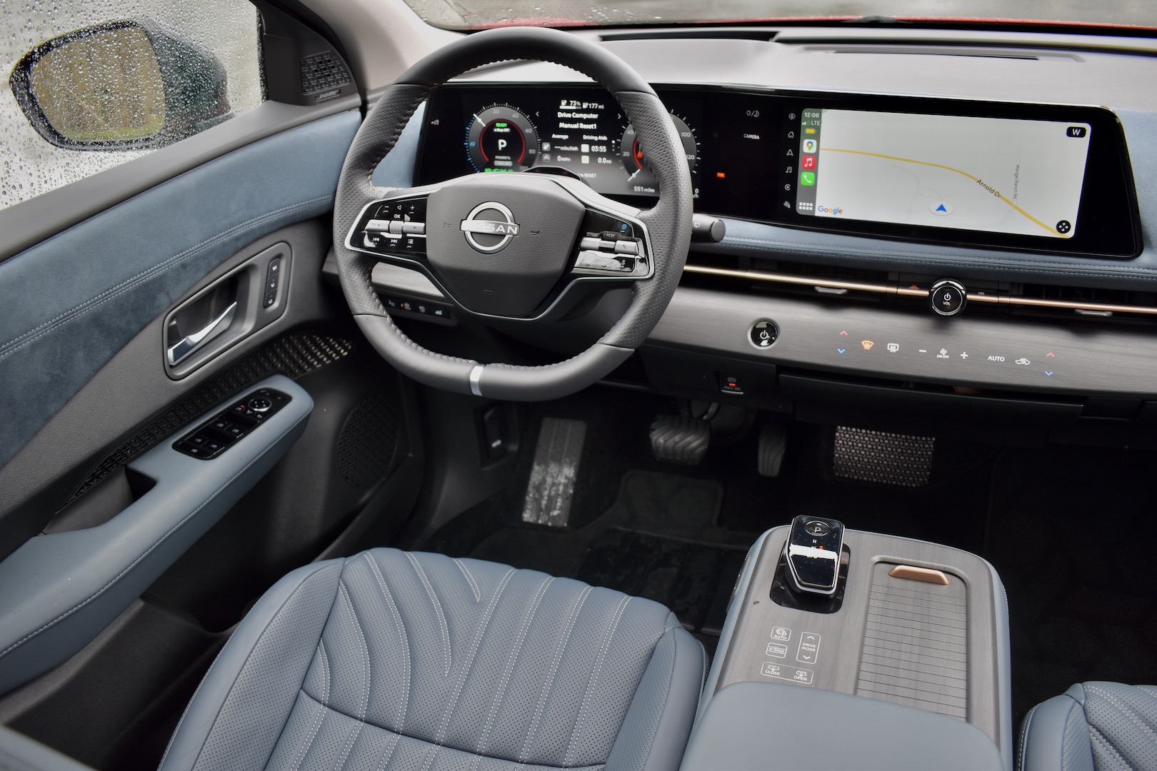 2023 Nissan Ariya E-4orce interior