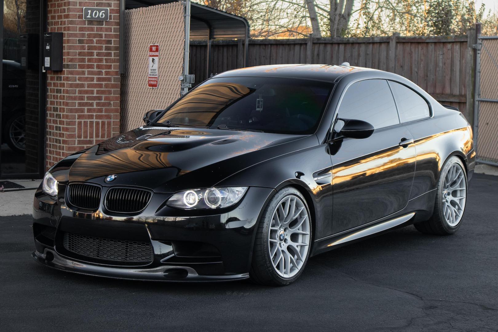 Matthew Moroko's black 2008 BMW M3