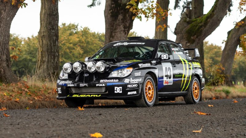 You Can Buy One of Ken Block’s Subaru Impreza Rally Cars