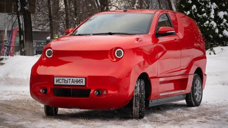 Russia Has a New EV Prototype and Yes, It Really Looks Like This