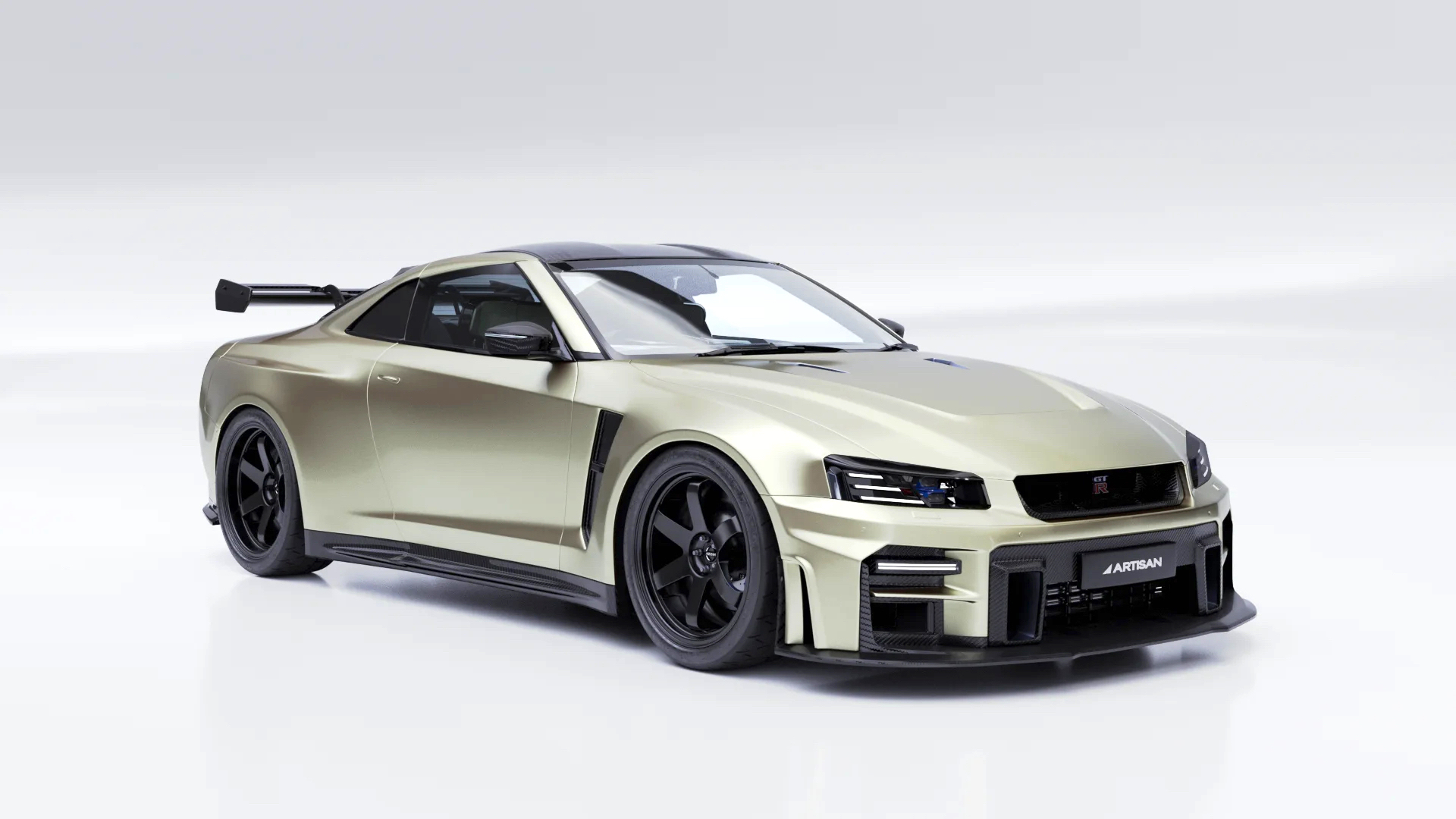 Artisan Vehicle Design's R34 Nissan Skyline GT-R tribute car