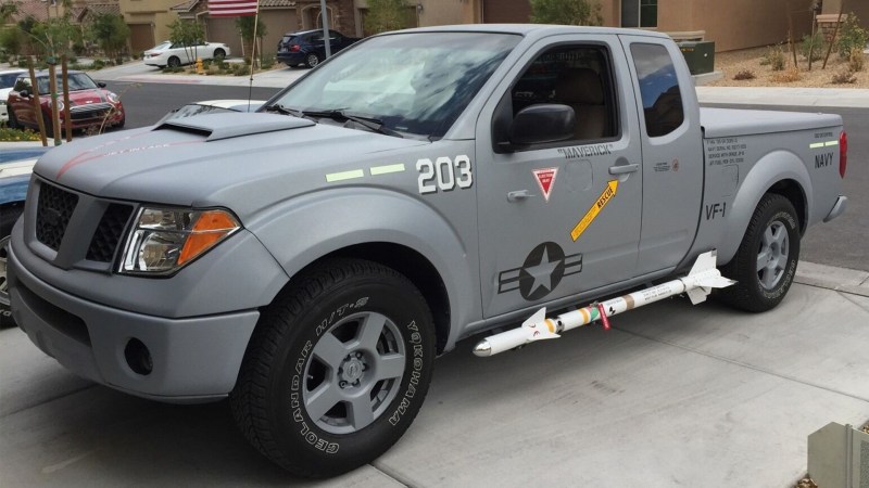 What Your Truck Needs Is a Set of Sidewinder Missile Running Boards