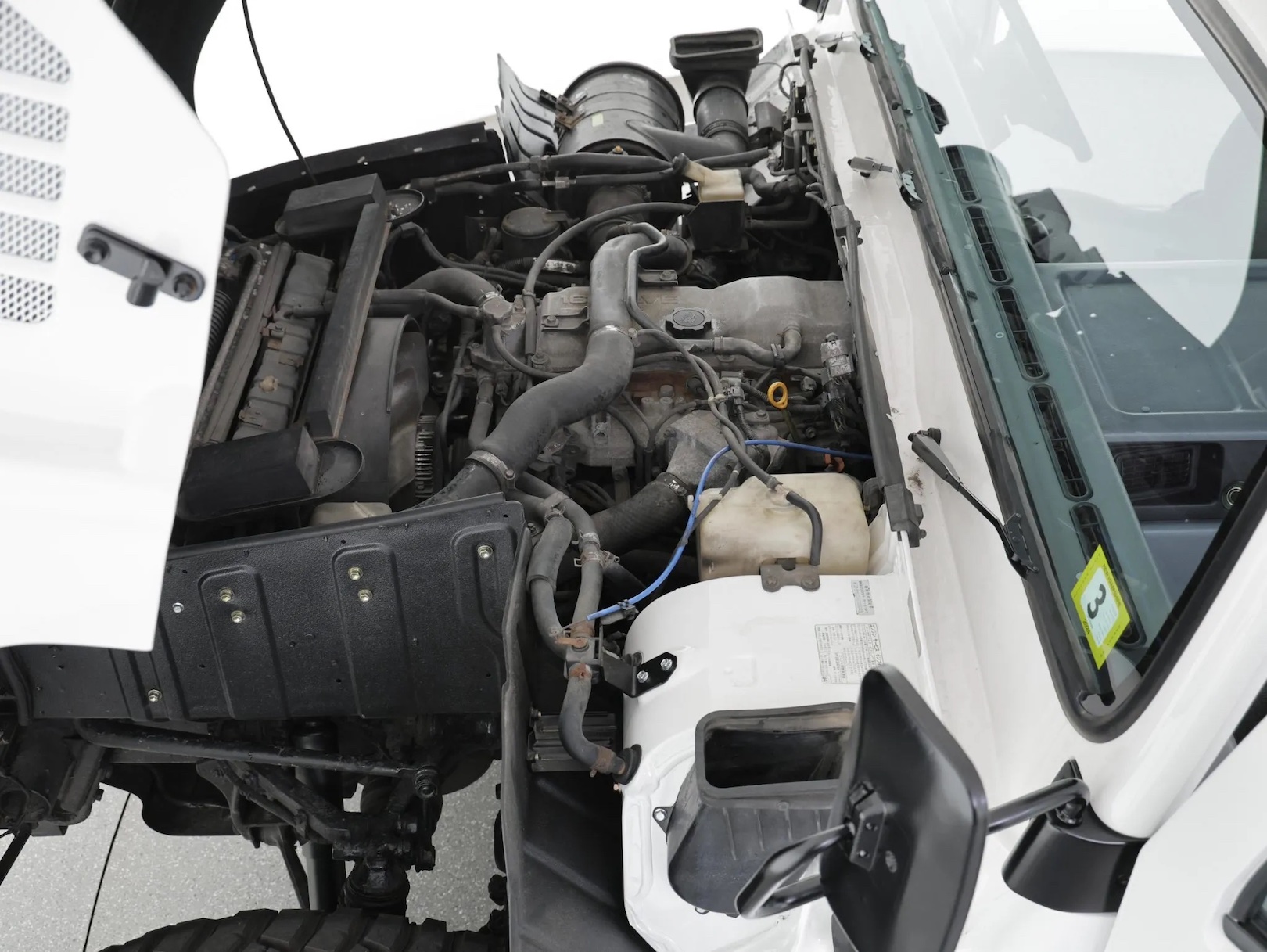 Toyota Mega Cruiser engine bay