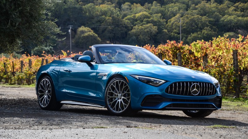 2024 Mercedes-AMG SL43 Review: Still SLing On Four Cylinders