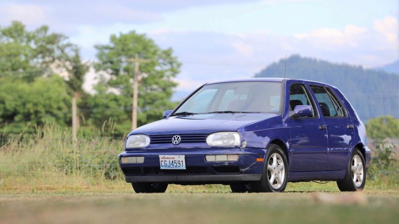 Dealer-Created Single-Color VW Golf Harlequins Made a Rare Car Even Rarer