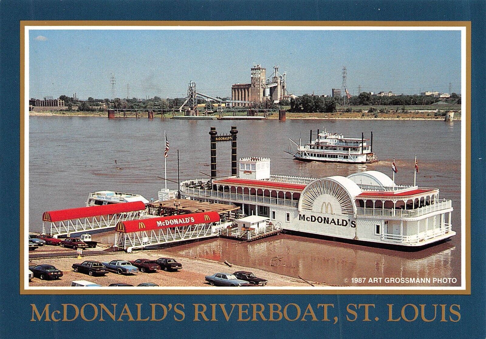 McDonald's paddleboat in St. Louis, MO