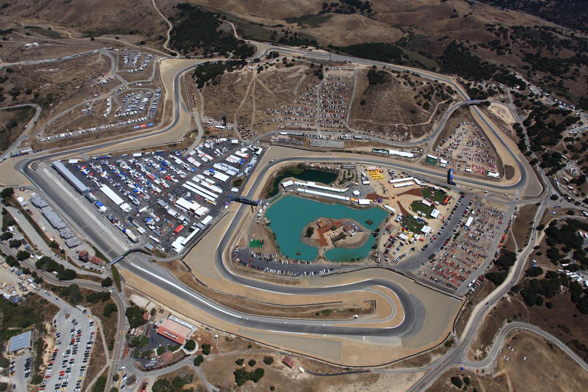 WeatherTech Raceway Laguna Seca from the air