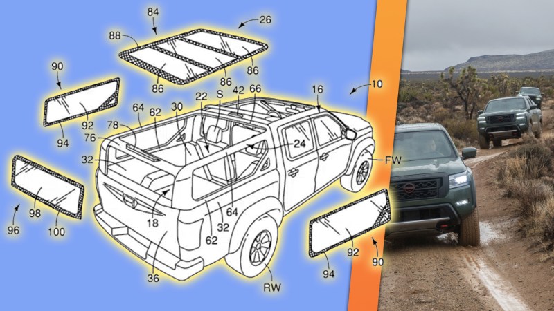 Nissan Patented This Cool Overland Conversion for the Frontier Pickup Truck