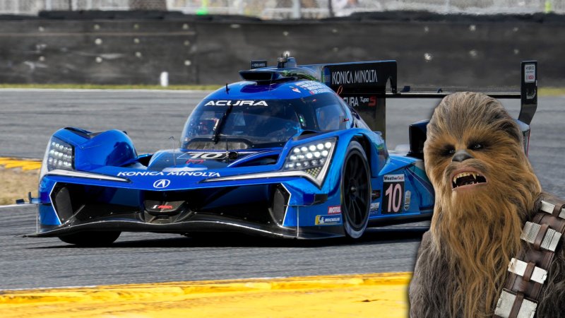 Here’s Why Acura’s IMSA GTP Race Car Sounds Just Like Chewbacca