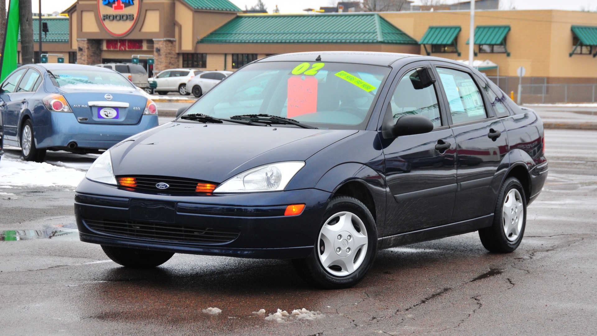 Preserved 2002 Ford Focus LX with 117 miles.