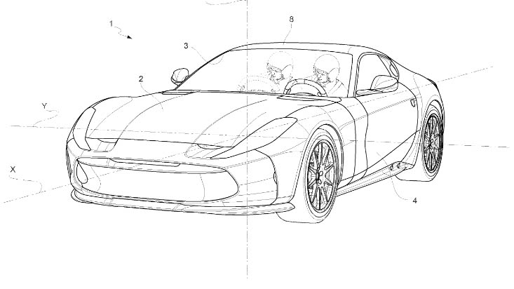 New Ferrari Patent Could Let the Driver Seat Slide to the Center