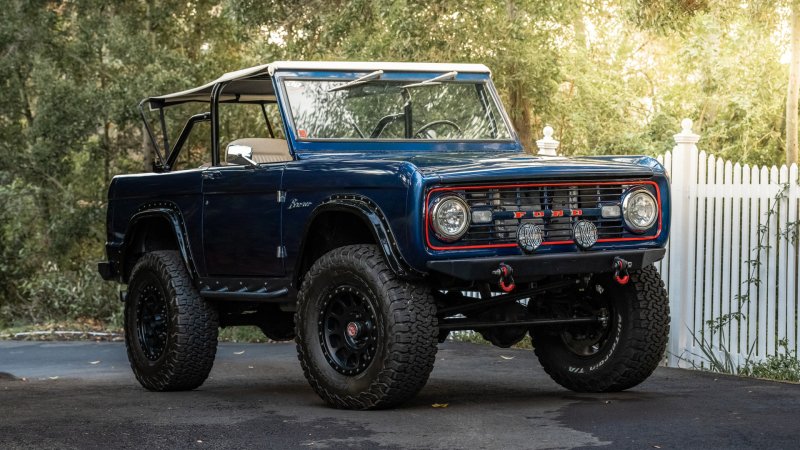 Somebody Bought Jenson Button’s 1970 Bronco. Now They Want Their Money Back