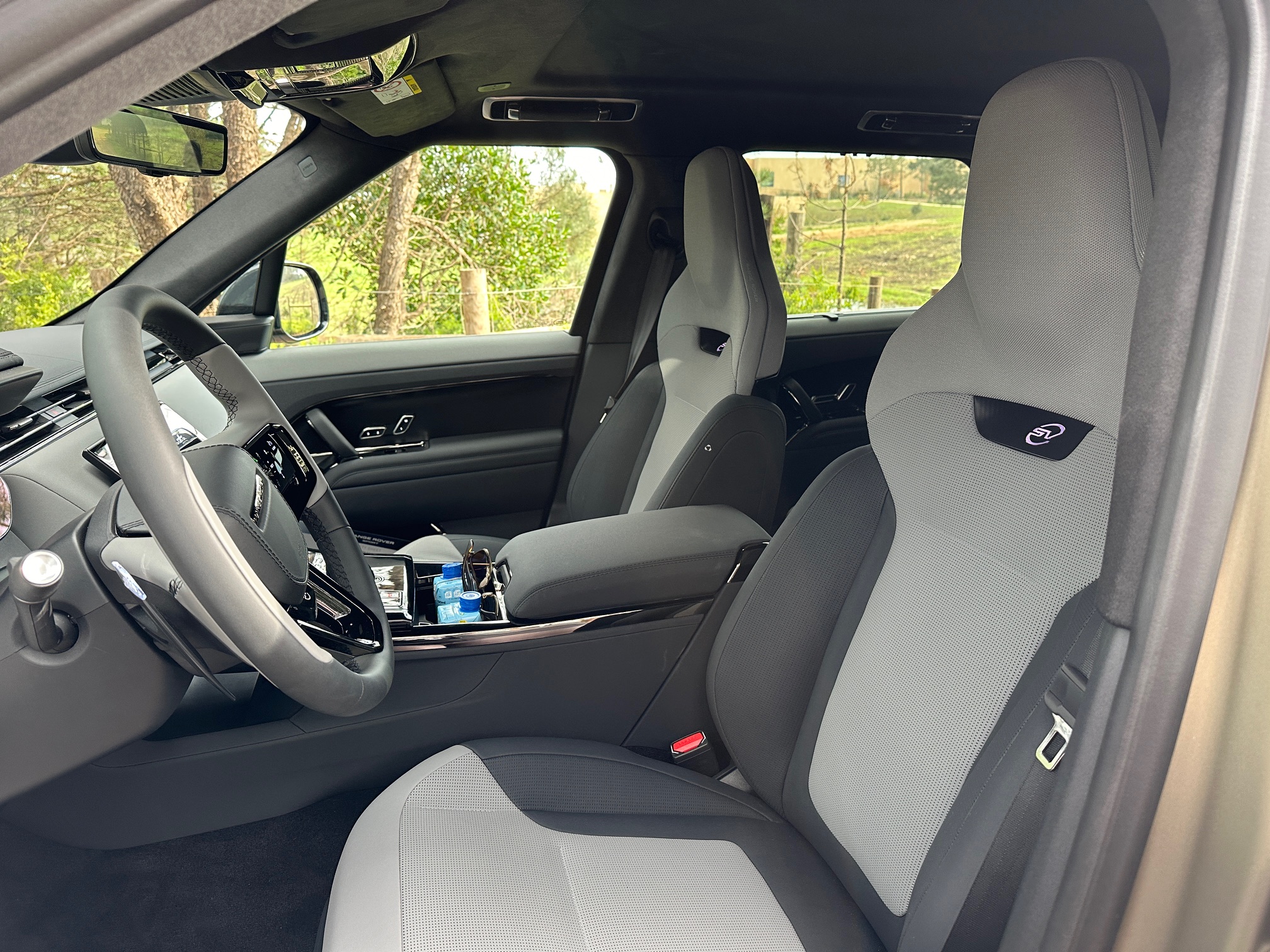 seats inside an SUV