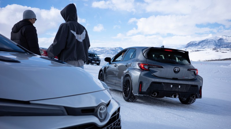 Sliding a Toyota GR Corolla on Ice Finally Made Me Enjoy Performance Driving