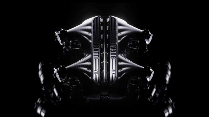 New Bugatti Tourbillon: 1,800-HP V16 Hybrid, Coolest Gauge Cluster Ever