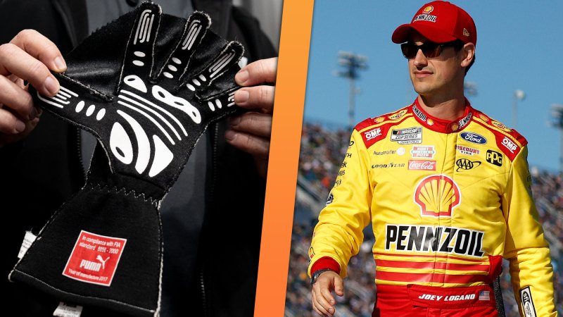 This Is What Joey Logano’s Illegal NASCAR Glove Looked Like