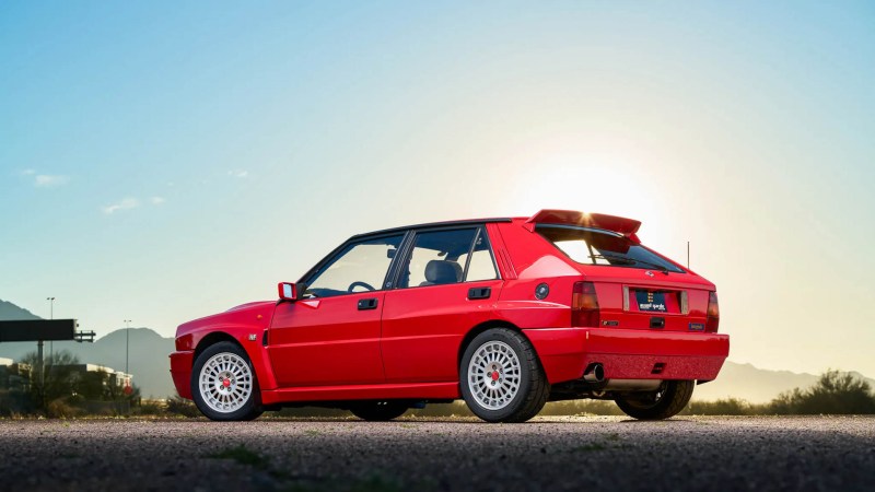 For Sale: Stellantis Design Boss’ 1992 Lancia Delta Integrale