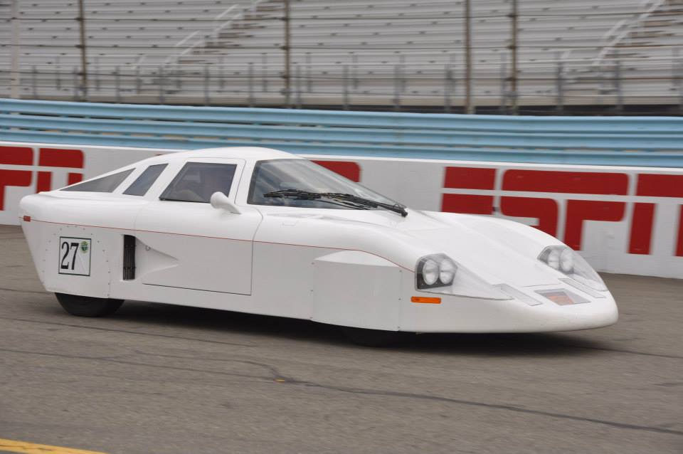 A custom hypermiling vehicle at Watkins Glen