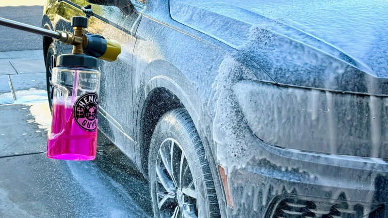 Review: Chemical Guys Big Mouth Foam Cannon And Mr Pink Foam Party Is A Car Wash Explosion