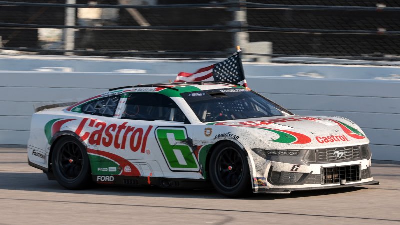 A Throwback Castrol Livery Was Brad Keselowski’s Good Luck Charm at Darlington