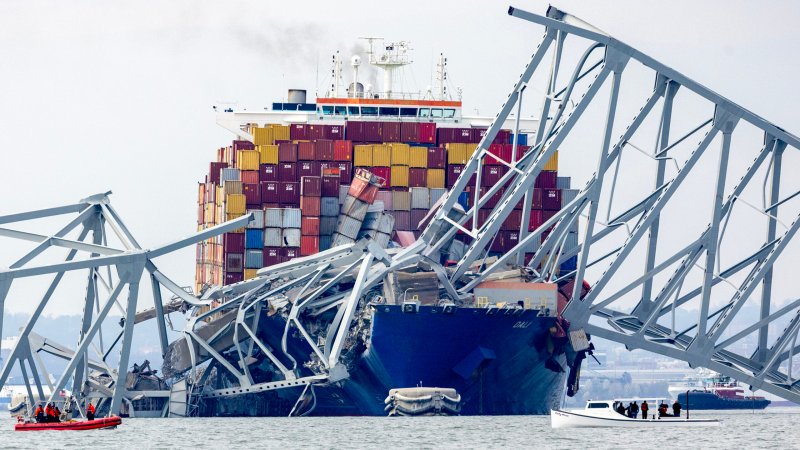 Ship Crew From Baltimore Bridge Collapse Still Stuck On Board Without Their Phones