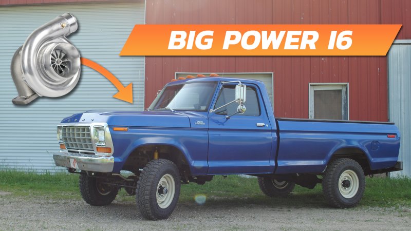 1979 Ford F-250 With a Turbo 300 I6 Proves You Don’t Need a Diesel