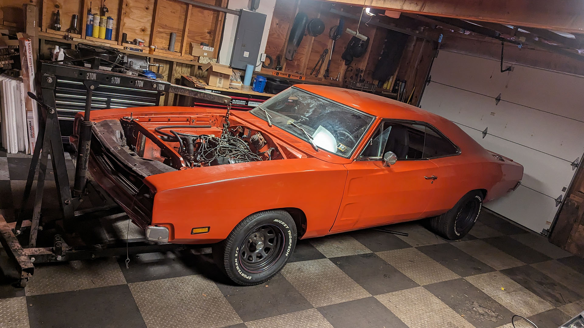 1969 DOdge Charger Heidts Pro-G IFS swap