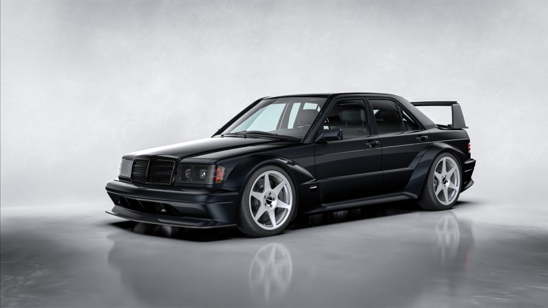 First Mercedes 190E Evo II Restomod From AMG Founder’s Shop Is for Sale